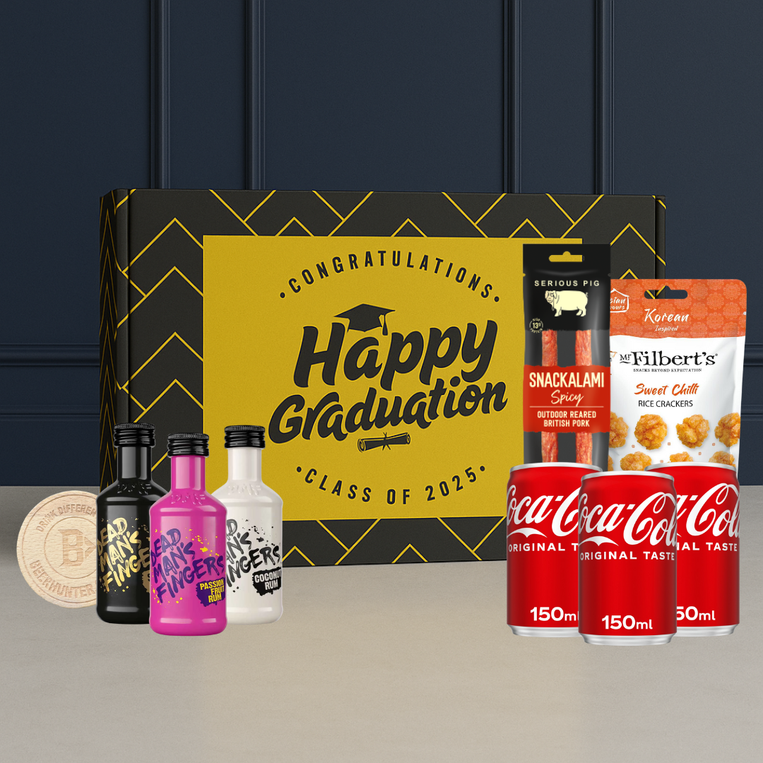 Dead Mans Fingers Rum Graduation Gifts For Him Gift Differently Set (3 x 5cl)