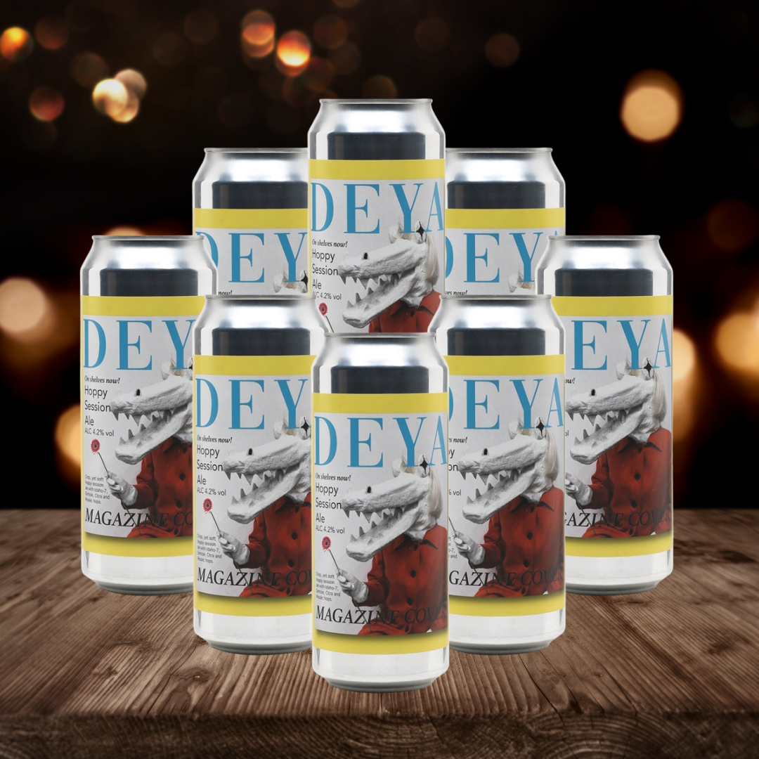 Deya British Gluten Free Pale Ale Magazine Cover 500ml Can - 4.2% (8 Pack)