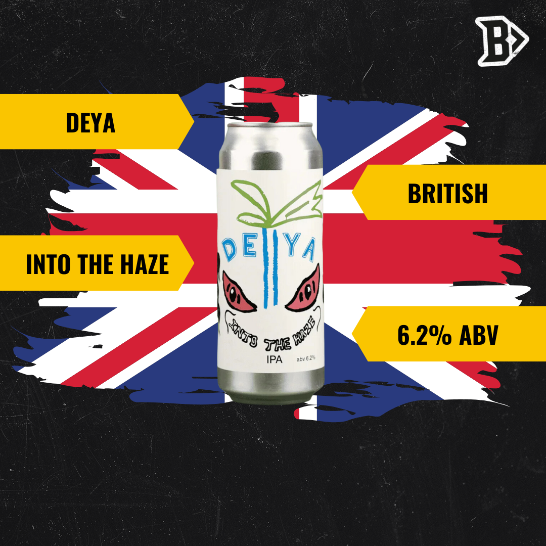 Deya Into The Haze British IPA 500ml Cans - 6.2% ABV (12 Pack)