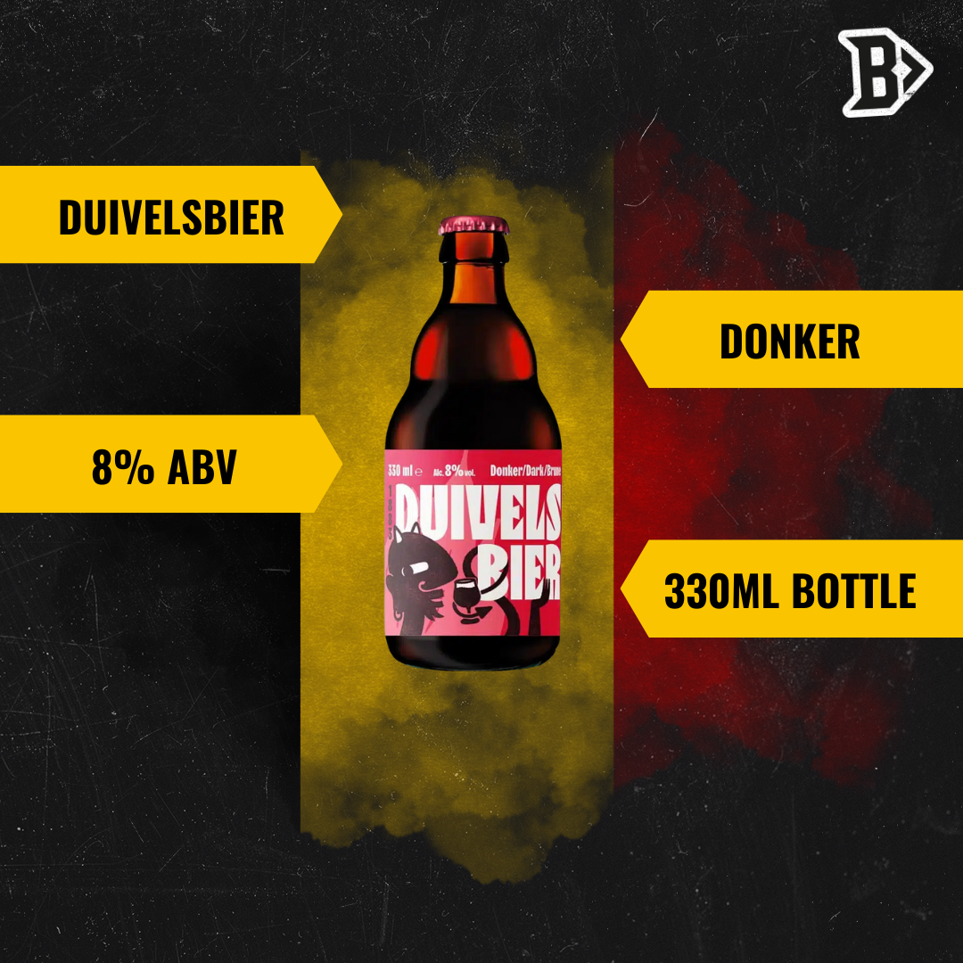 Duivels Bier Donker 330ml Bottles - 8% ABV (12 pack)