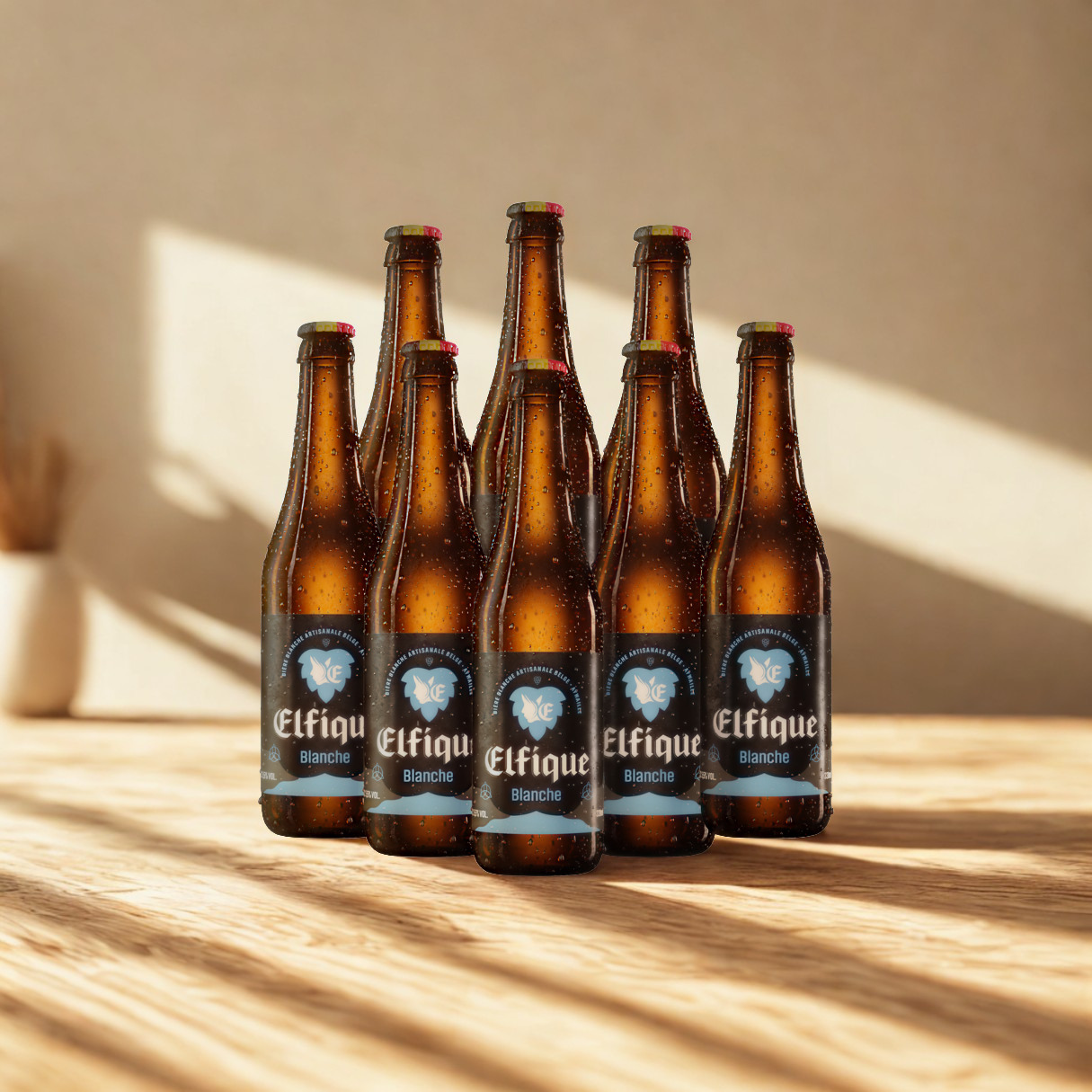 Elfique Belgian Craft Beer 330ml Bottles – (8 Pack)