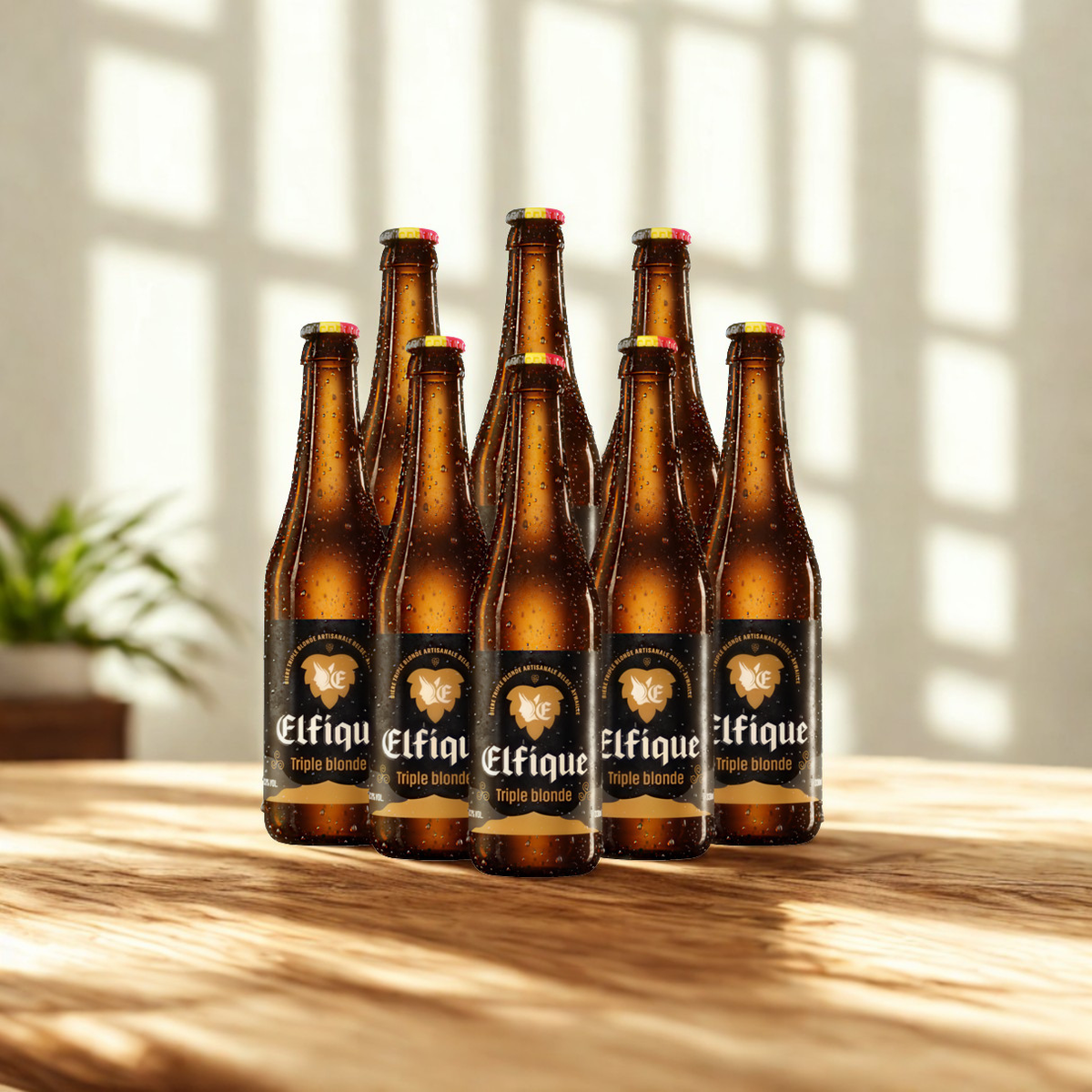 Elfique Belgian Craft Beer 330ml Bottles – (8 Pack)