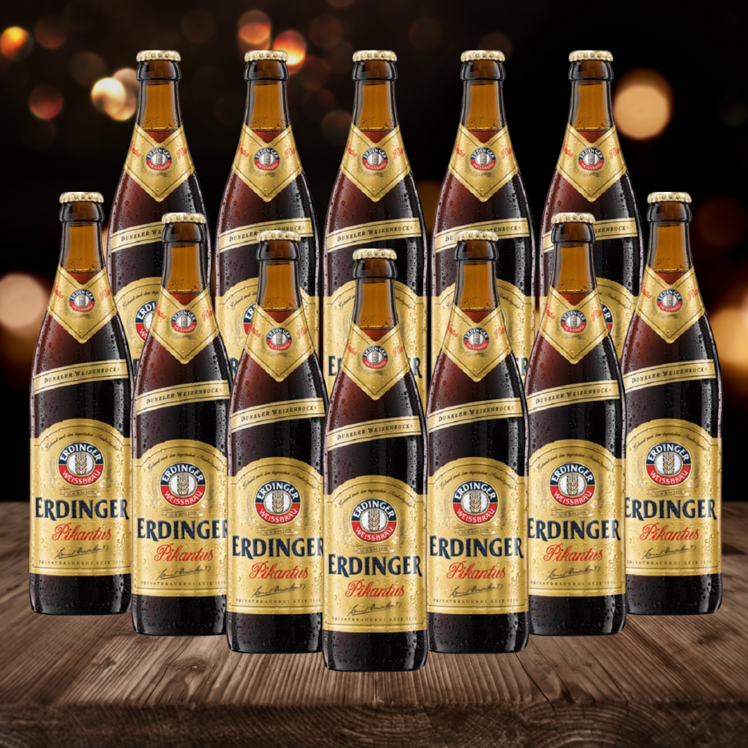Erdinger Pikantus Strong German Wheat Beer 500ml Bottles - 7.3% ABV (12 Pack) - BEERHUNTER