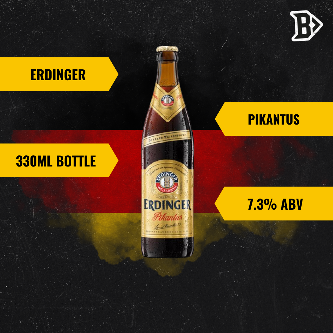 Erdinger Pikantus Strong German Wheat Beer 500ml Bottles - 7.3% ABV (12 Pack) - BEERHUNTER