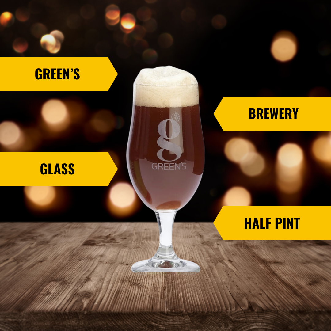 GREEN's Official Glass - BEERHUNTER