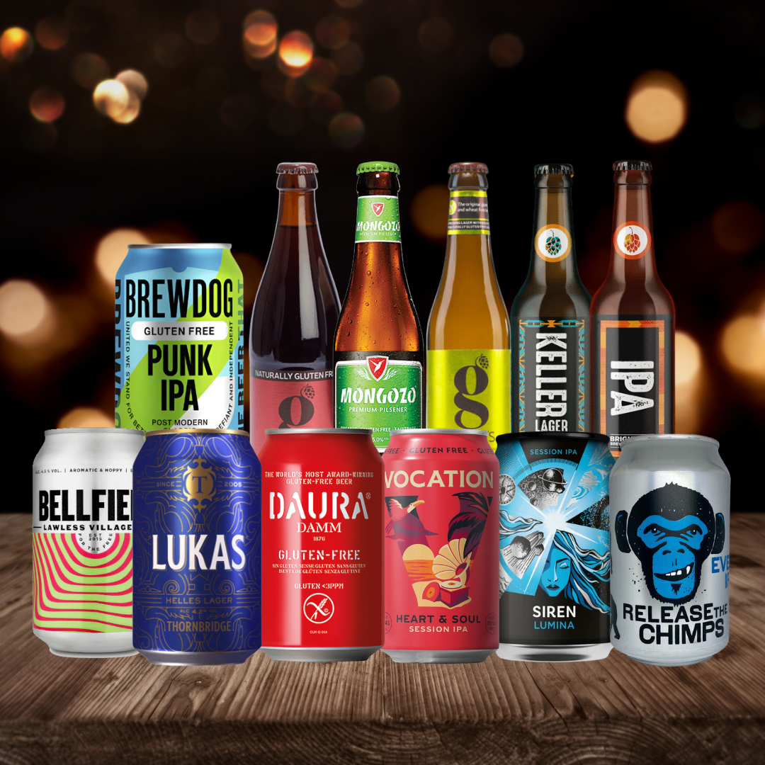 Gluten Free &amp; Vegan Craft Beer Case Gift Set