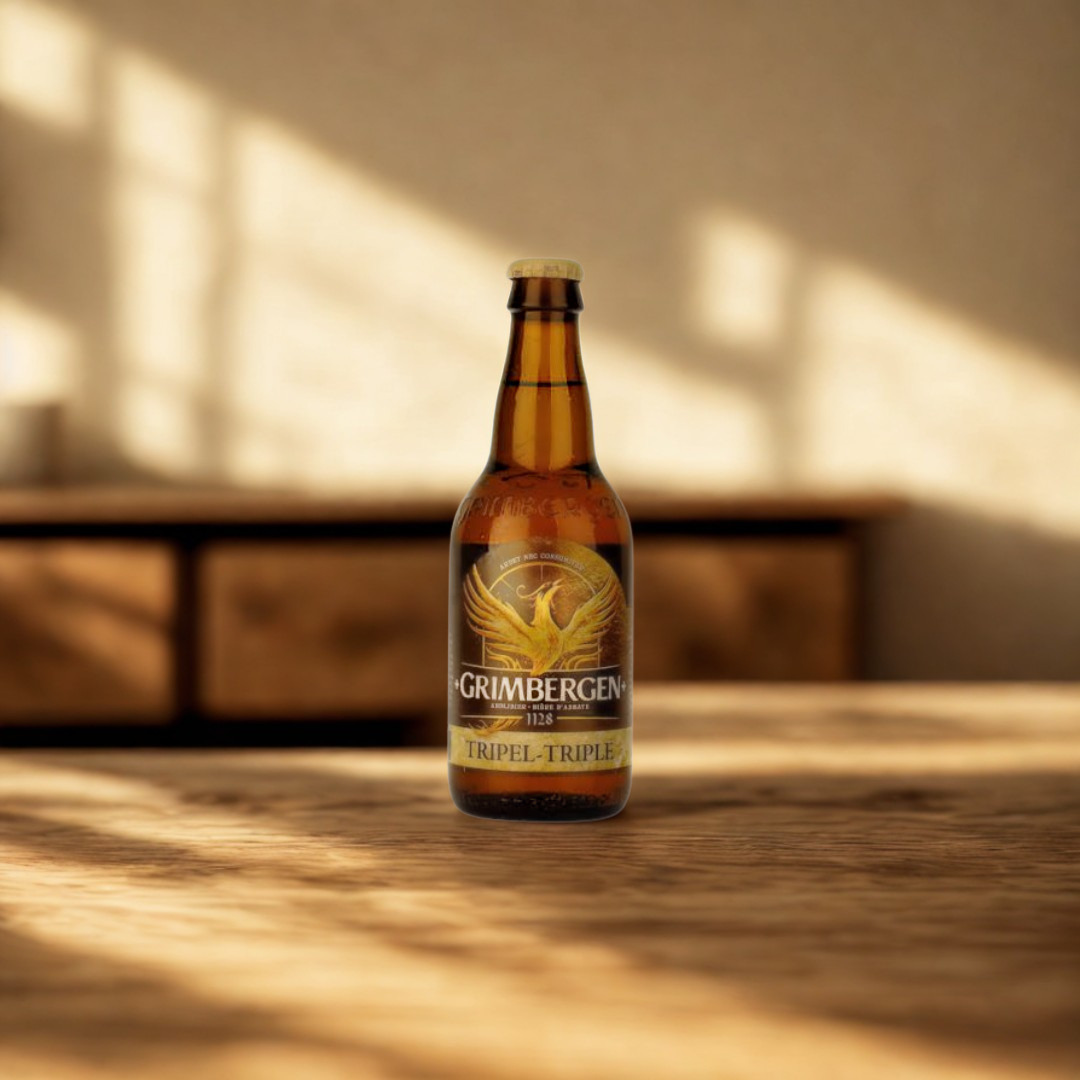Grimbergen Tripel Belgian Abbey Ale 330ml Bottles – 9.0% ABV (12 Pack)