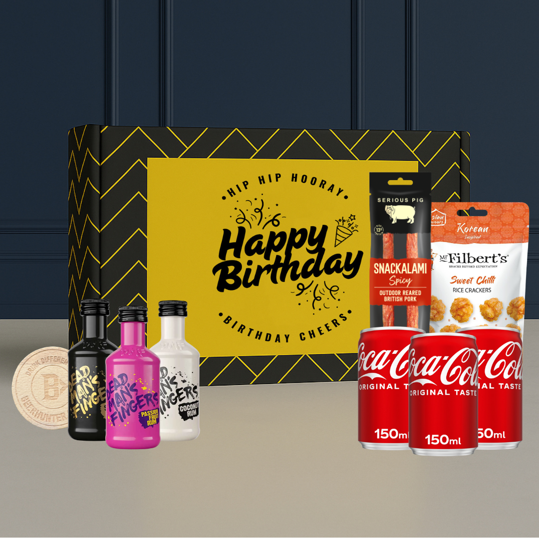 Dead Mans Fingers Rum Gifts For Him Gift Differently Set (3 x 5cl Bottles)