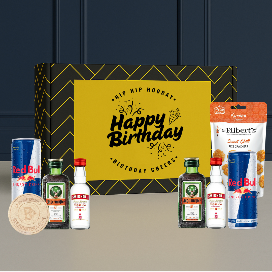 Jägermeister Gifts For Him Jagerbomb Gift Differently Set (4 x 5cl Bottles)