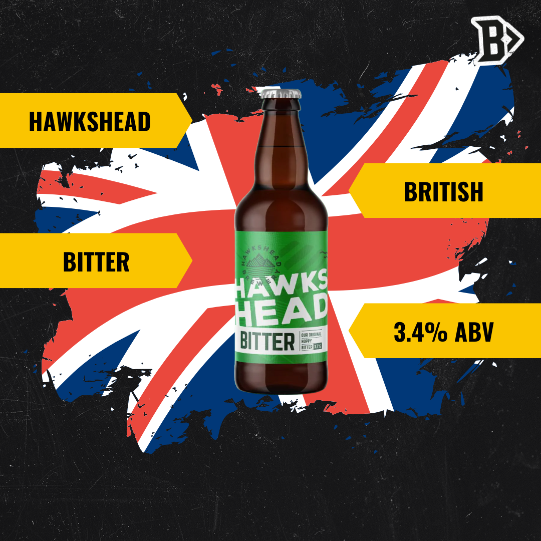 Hawkshead Brewery Bitter 500ml Bottles - 3.4% ABV (12 Pack)