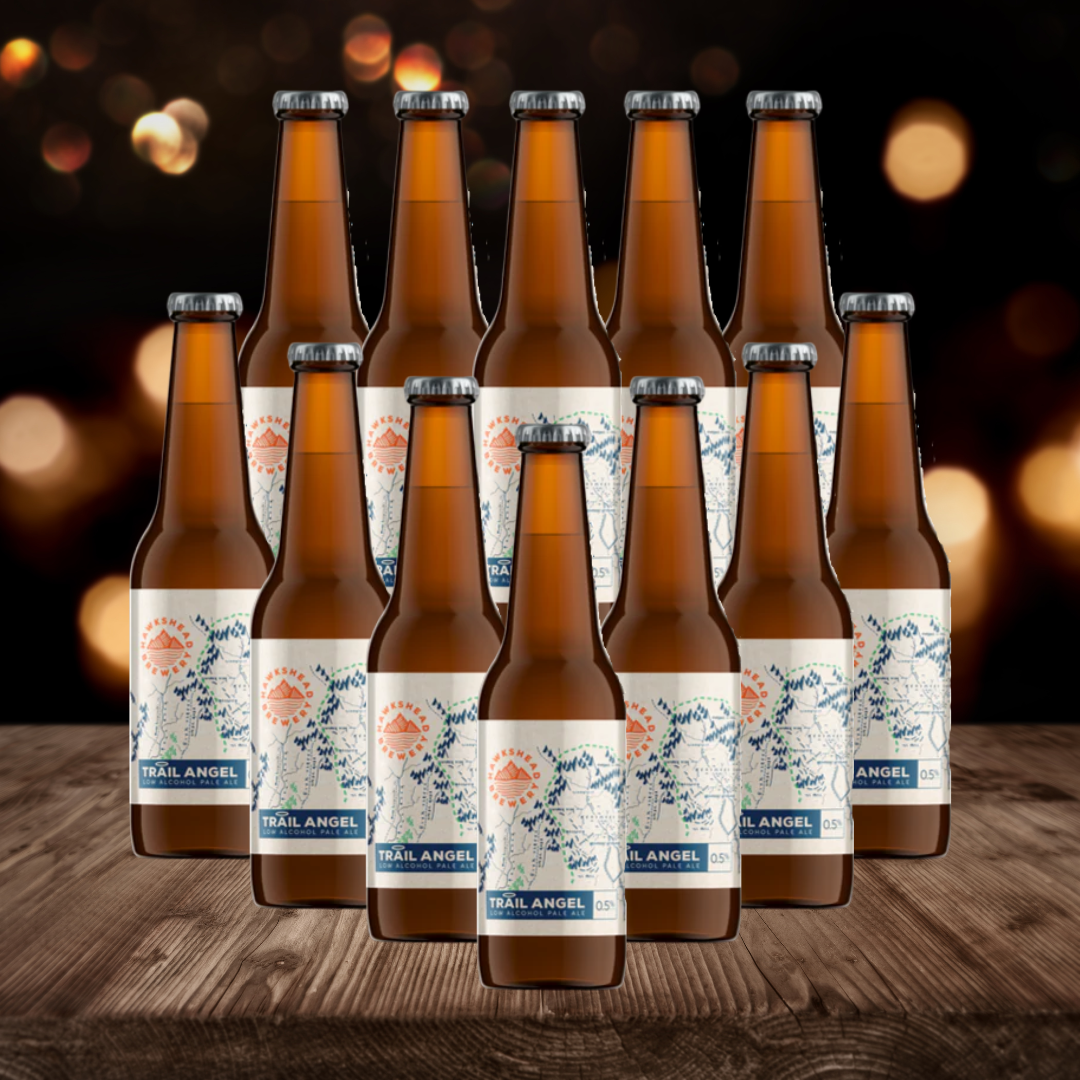 Hawkshead Brewery Trail Angel Low Alcohol Pale Ale 500ml Bottles - 0.5% ABV (12 Pack)