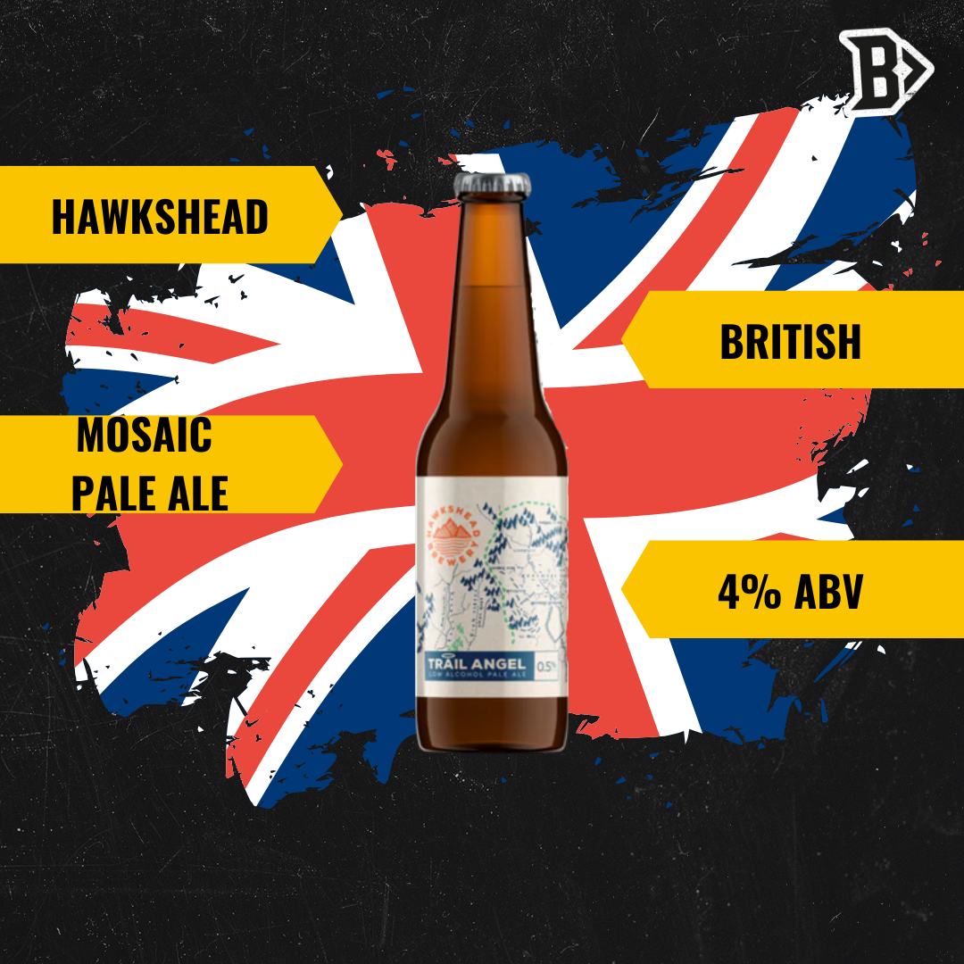 Hawkshead Brewery Trail Angel Low Alcohol Pale Ale 500ml Bottles - 0.5% ABV (12 Pack)
