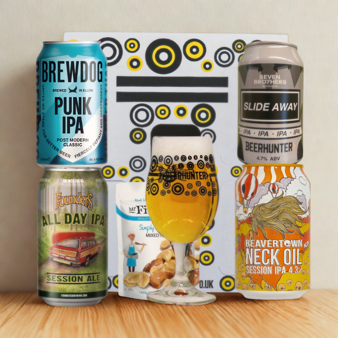 IPA Craft Beer Gift Set (4 x 330ml Cans)