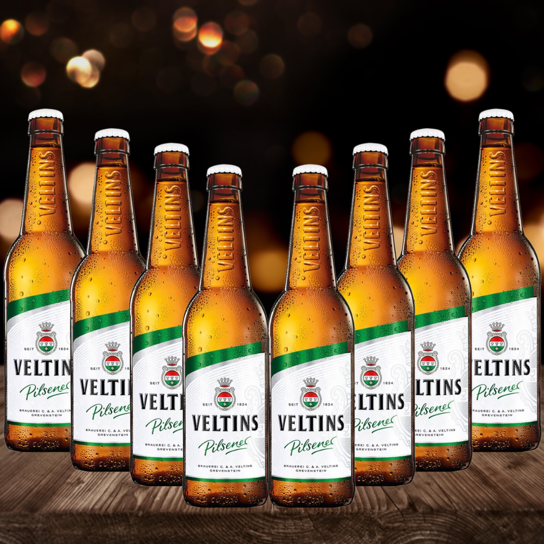 Veltins German Pilsener 500ml Bottles - 4.8% ABV (multipack)