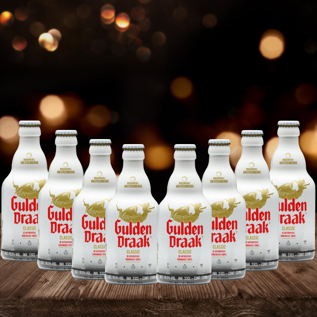 Gulden Draak Strong Ale Belgian Strong Ale 330ml Bottles - 10.50% ABV (Multipack)