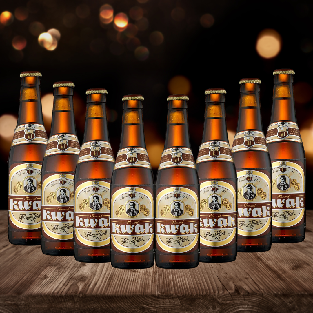 Kwak Belgian Trappist Beer 330ml Bottles - 8.0% ABV (12 Pack) - BEERHUNTER