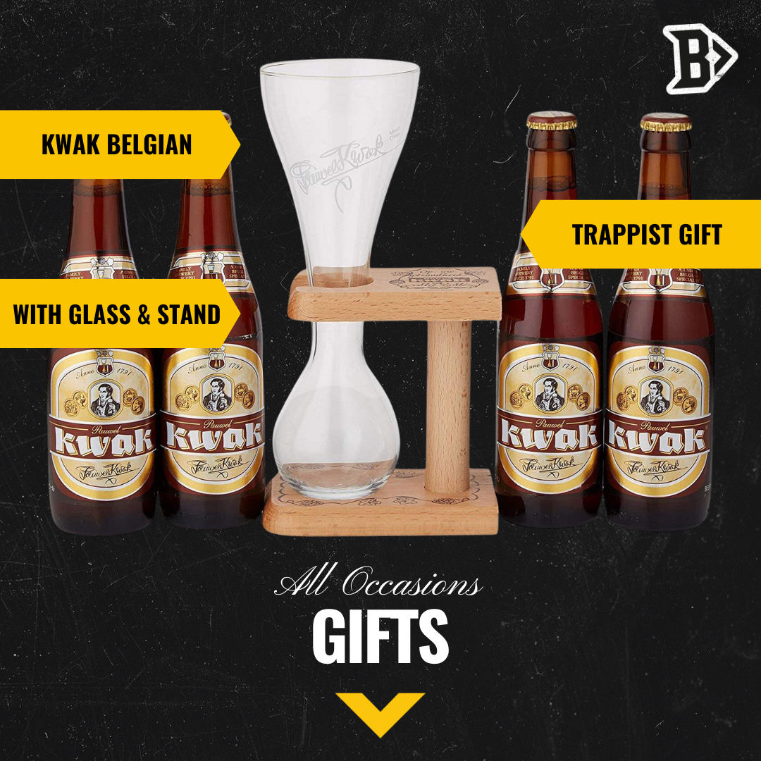 Kwak Belgian Trappist Gift Pack - BEERHUNTER