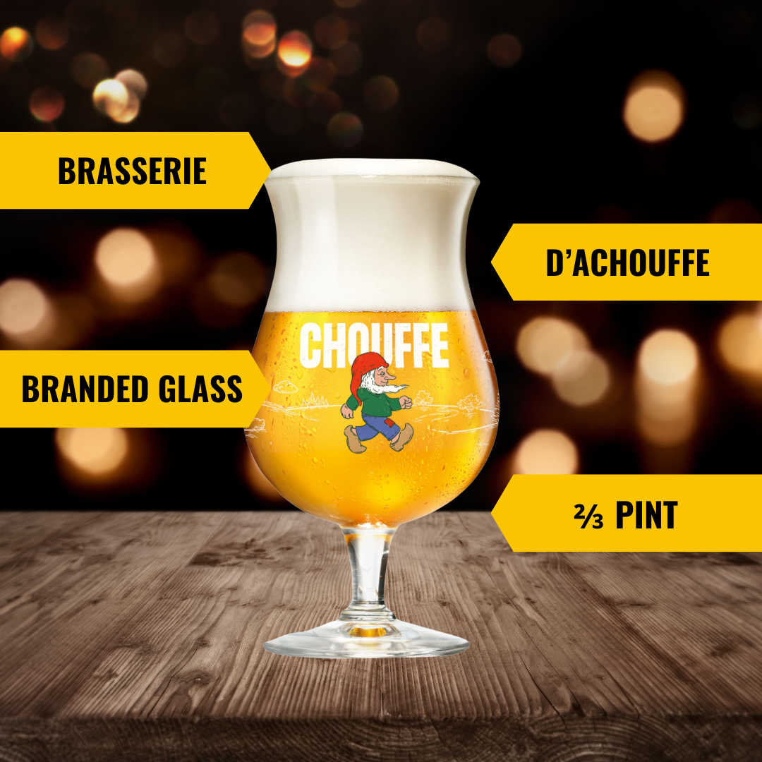 Brasserie d'Achouffe 33cl Branded Glass
