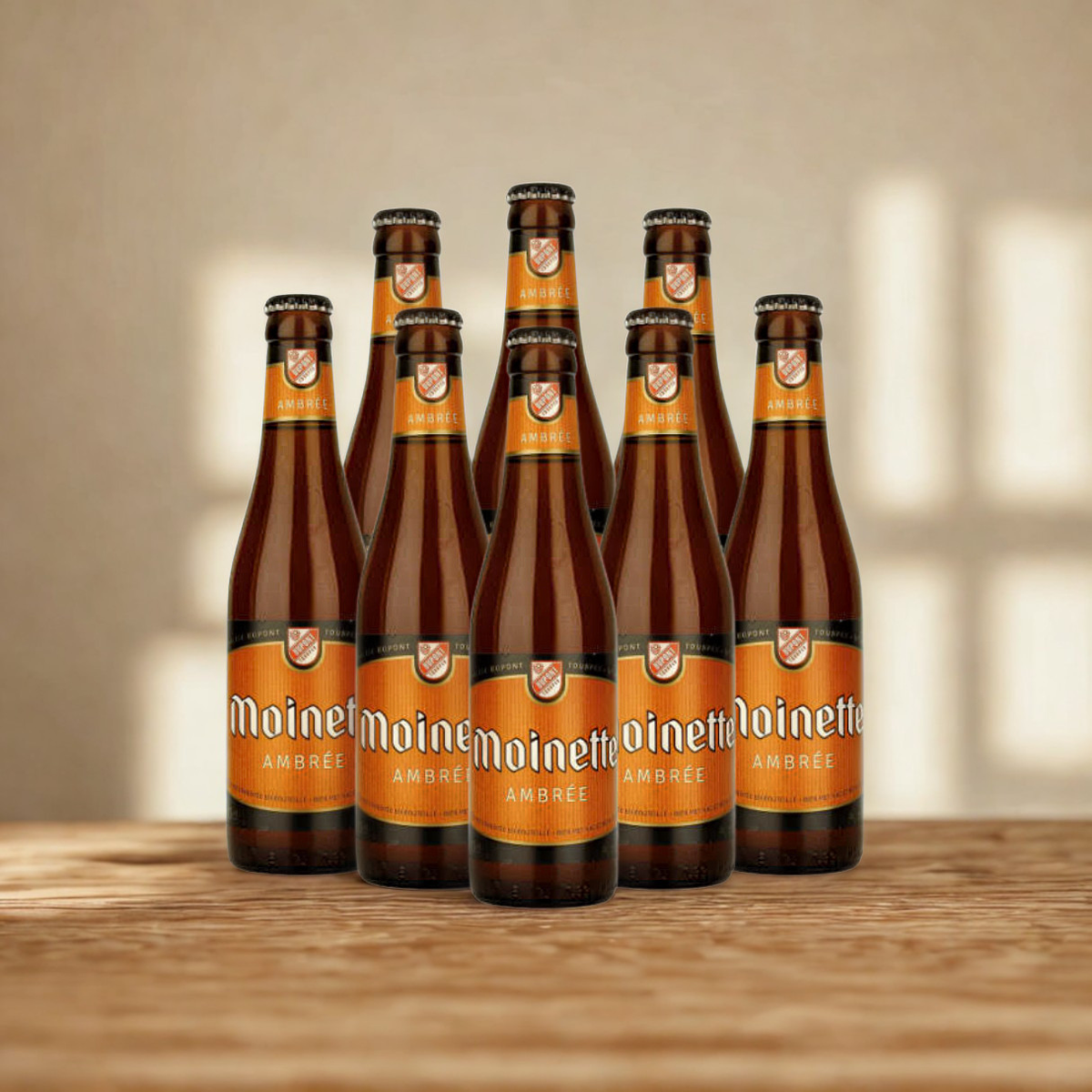 Moinette Belgian Craft Beer 330ml Bottles – (8 Pack)