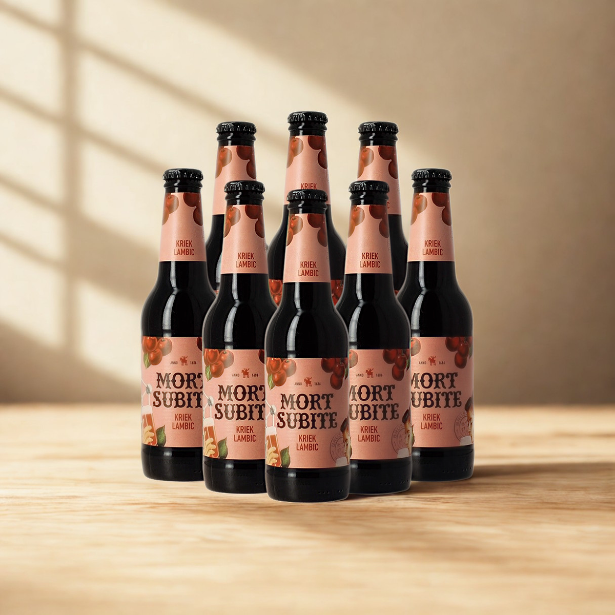 Mort Subite Lambric Beers 250ml Bottles - 4% ABV (8 Pack)