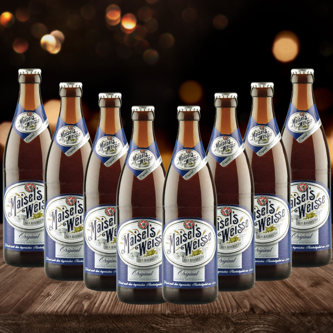 Maisel’s Weisse German Wheat Beer 500ml Bottles - 5.2% ABV (12 Pack) - BEERHUNTER