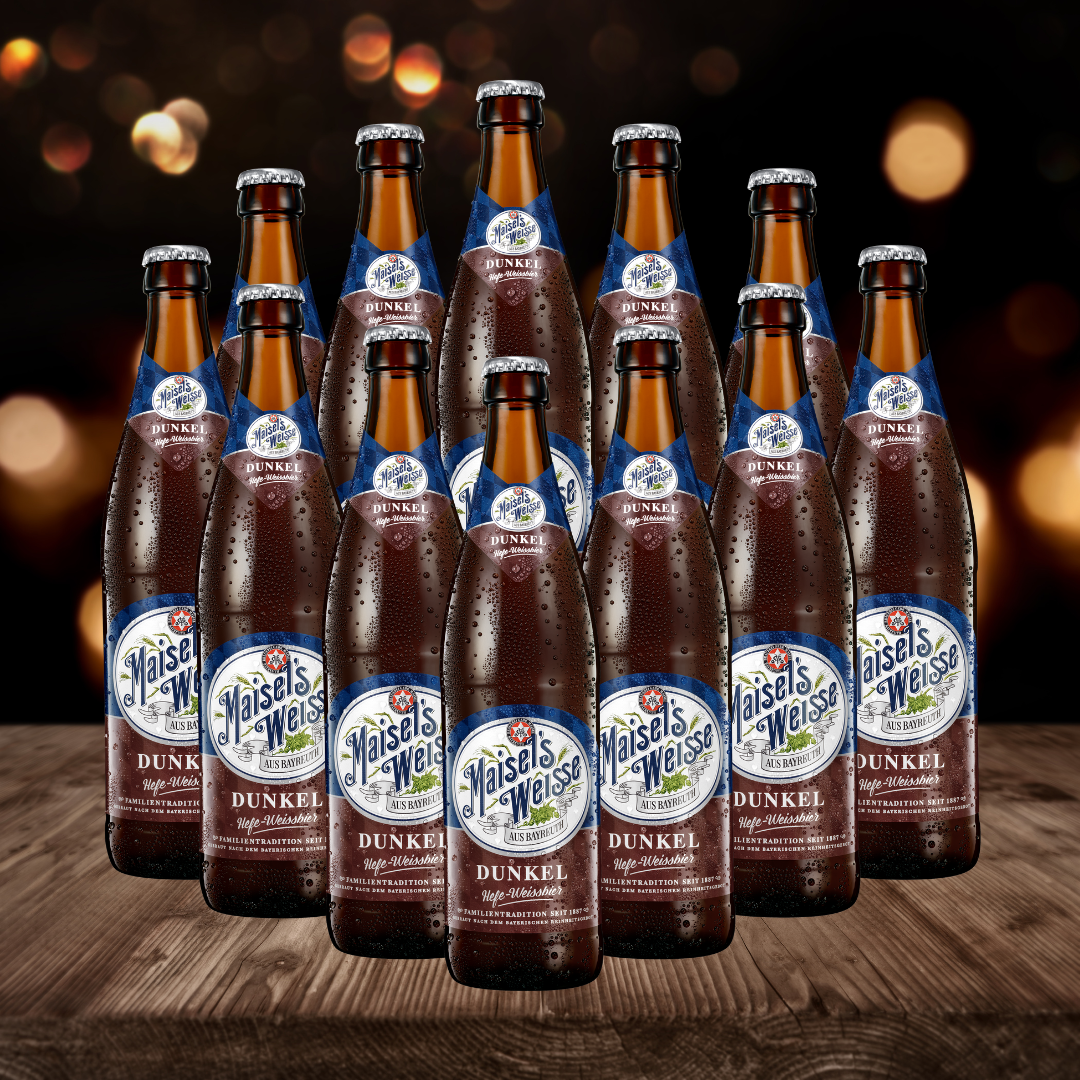 Maisels Weisse German Dunkel 500ml Bottles - 5.2% ABV (12 Pack)