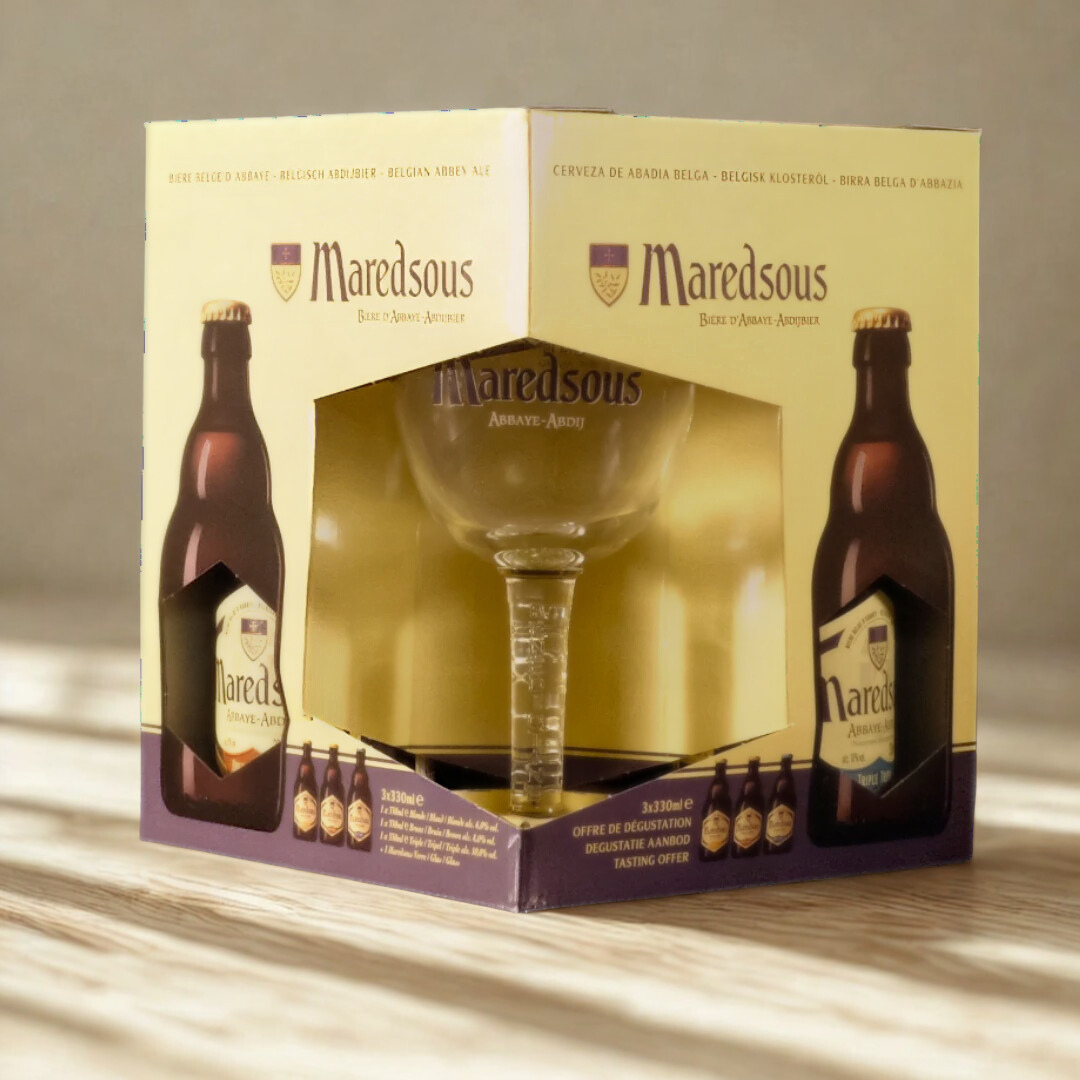 Maredsous Belgian Trappist Gift Pack