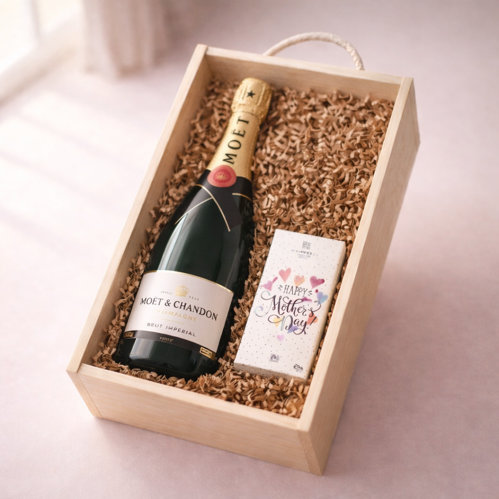 Moët &amp; Chandon Champagne Mothers Day Gift Box with Chocolate