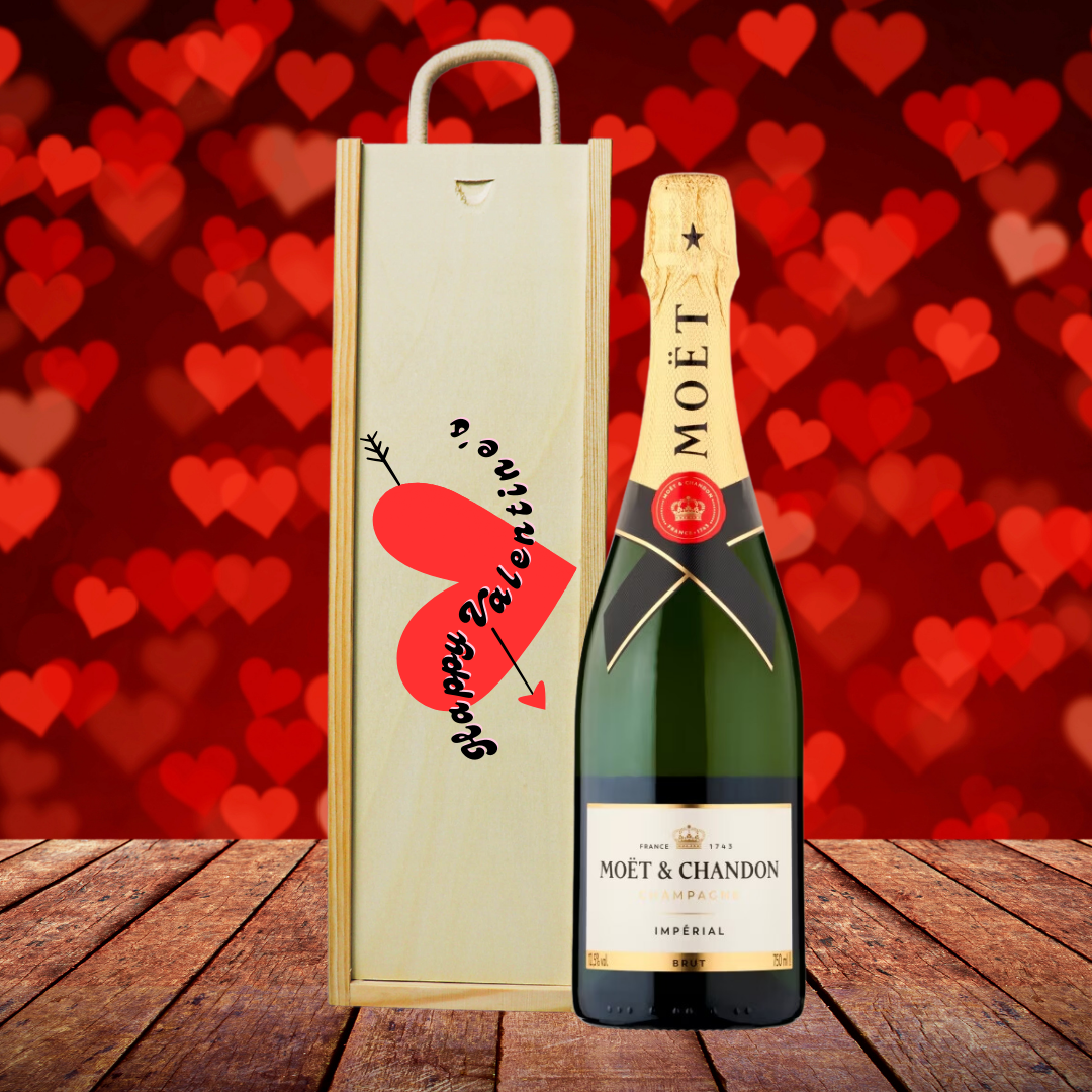 Moet & Chandon Champagne Valentines Gift Set