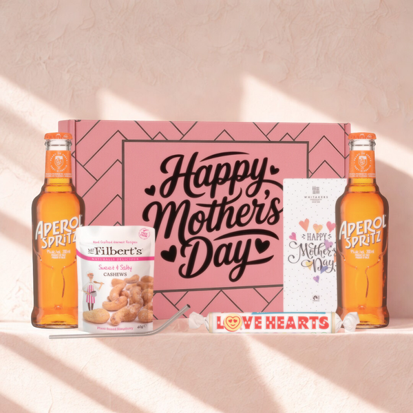 Mother’s Day Aperol Spritz Gift Set with Snacks, Love Hearts & Chocolate