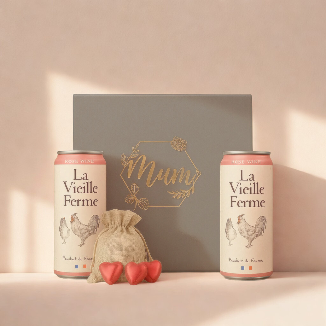 Mum La Vieille Ferme Rosé & Chocolates Gift Set (20cl)