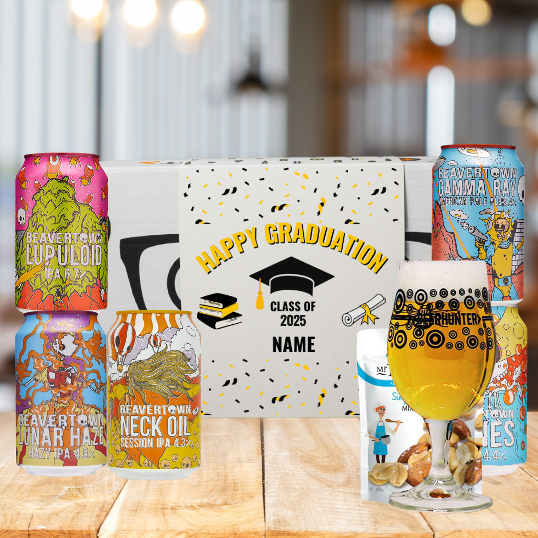 Personalised Beavertown Graduation Craft Beer Gift Set (5 x 330ml)