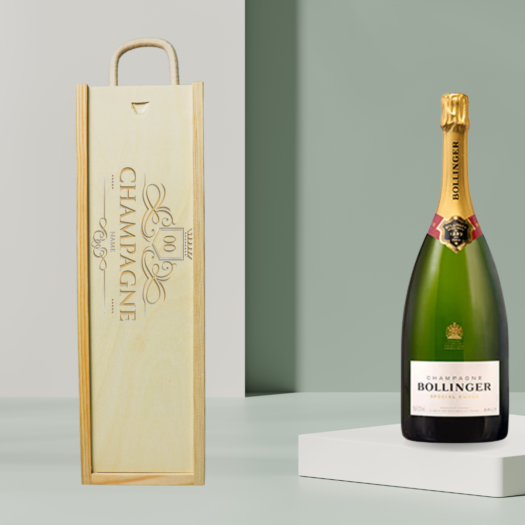 Personalised Champagne Bollinger Special Brut Gift Set - BEERHUNTER
