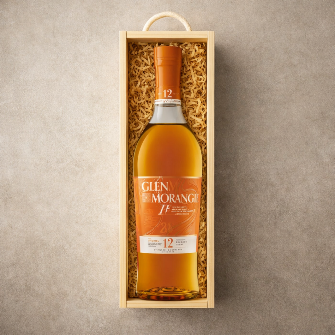 Personalised Glenmorangie Single Scotch Whiskey Gift Set - 40% ABV (70cl)