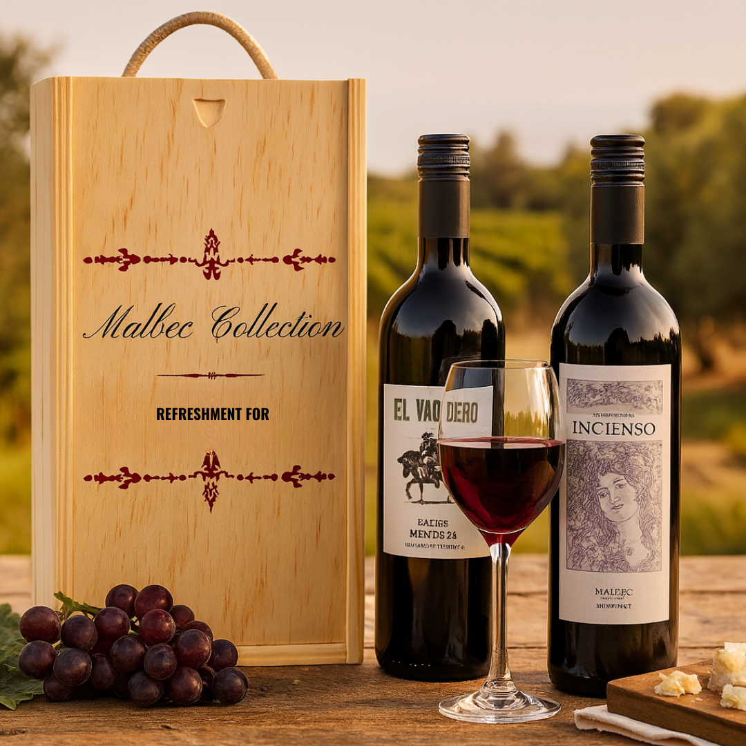 Personalised Malbec Classic Wine Gift Set Collection
