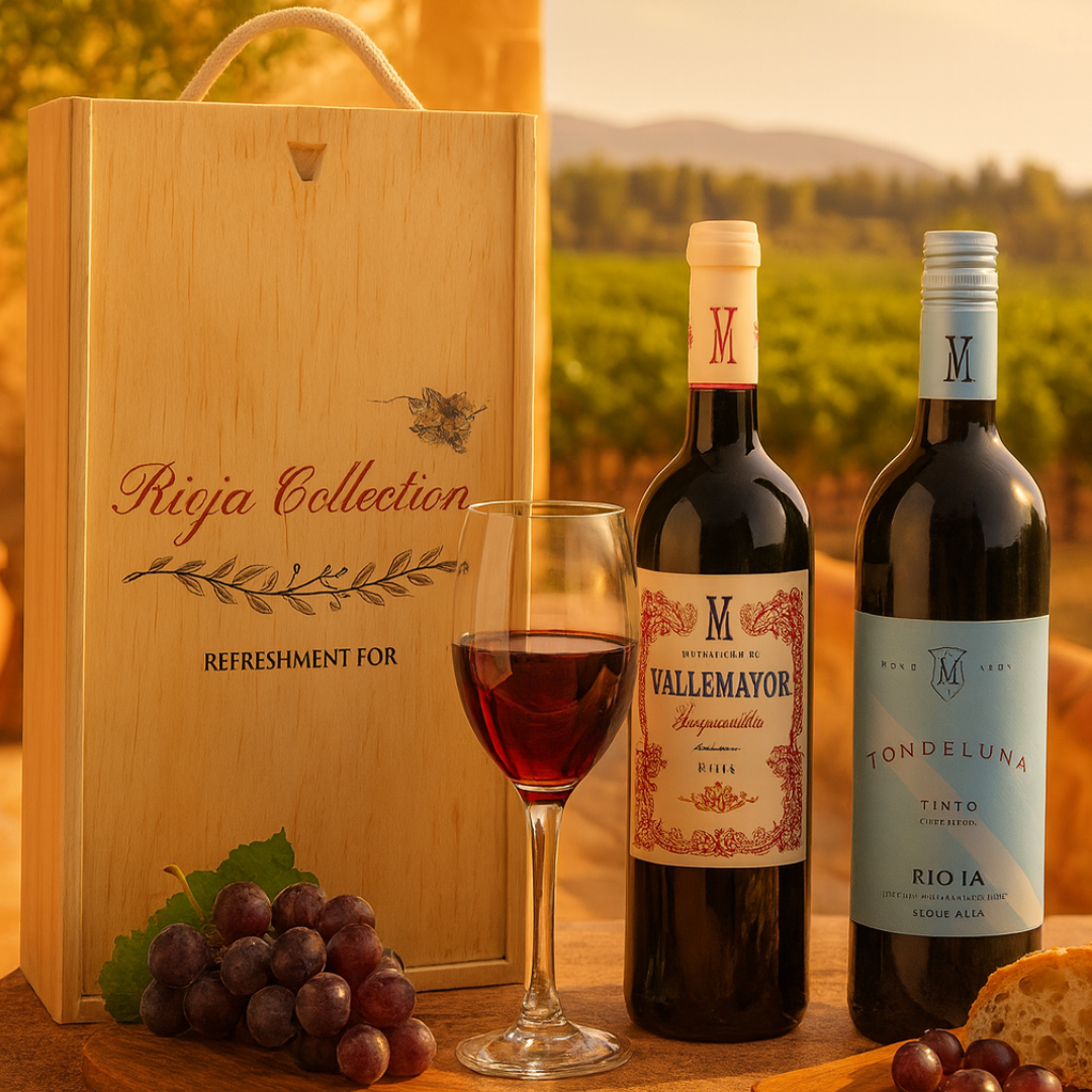 Personalised Rioja Classic Wine Gift Set Collection