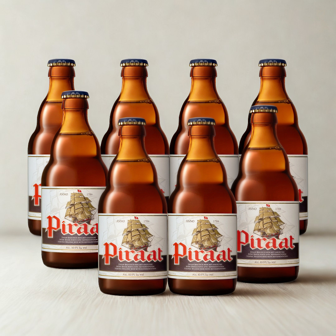Piraat Belgian Strong Ale 330ml Bottles – (8 Pack)
