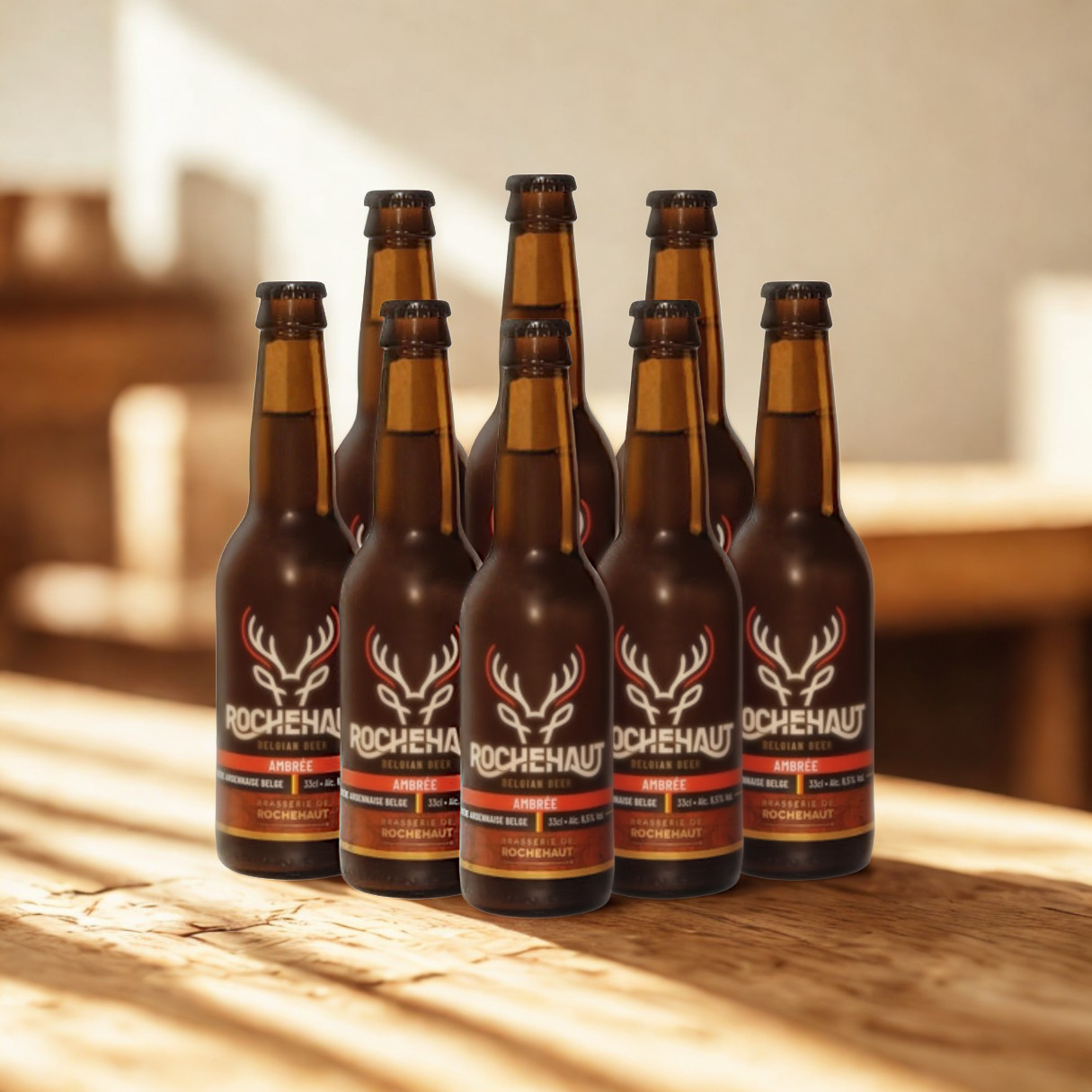 Rochehaut Belgian Craft Beer 330ml Bottles – (8 Pack)