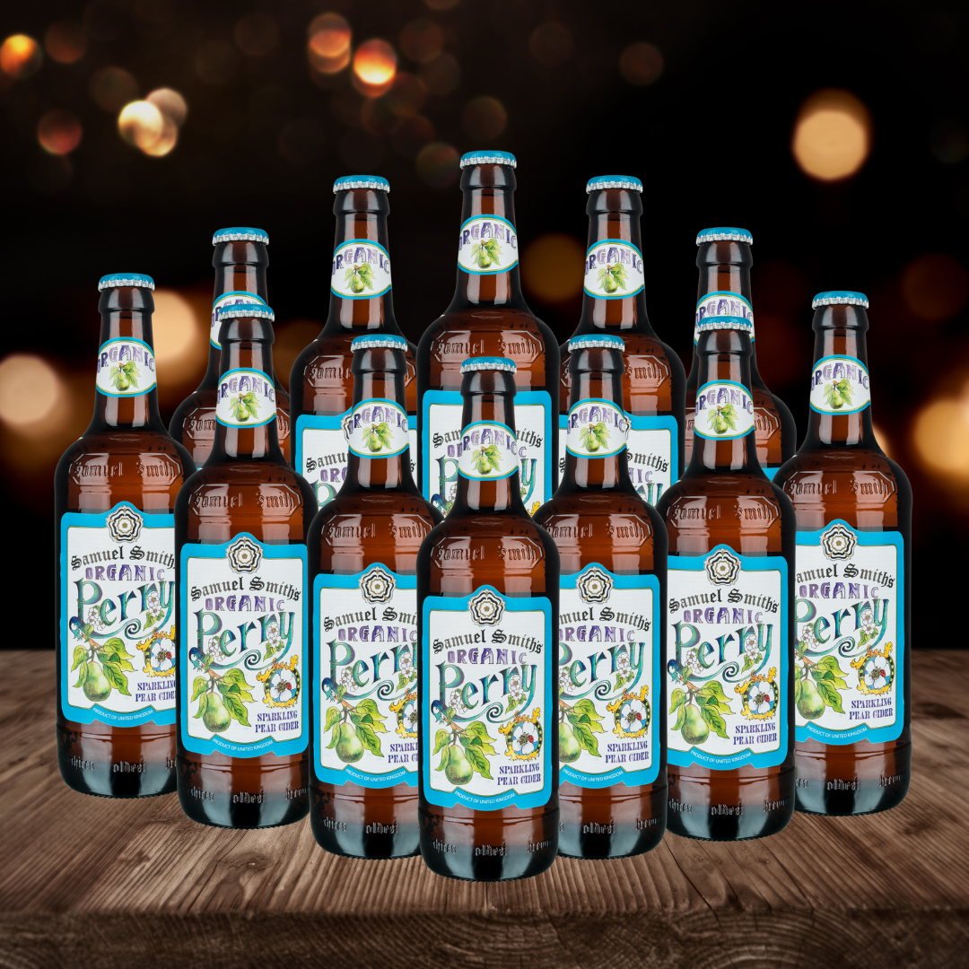 Samuel Smith's Organic Perry Cider 550ml Bottles - 5.0% ABV (12 Pack)
