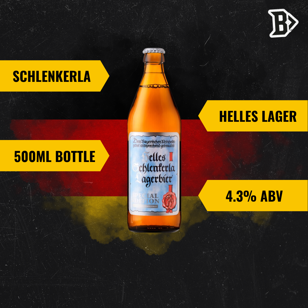 Schlenkerla Helles Lager 500ml Bottles - 4.3% ABV (12 Pack) - BEERHUNTER
