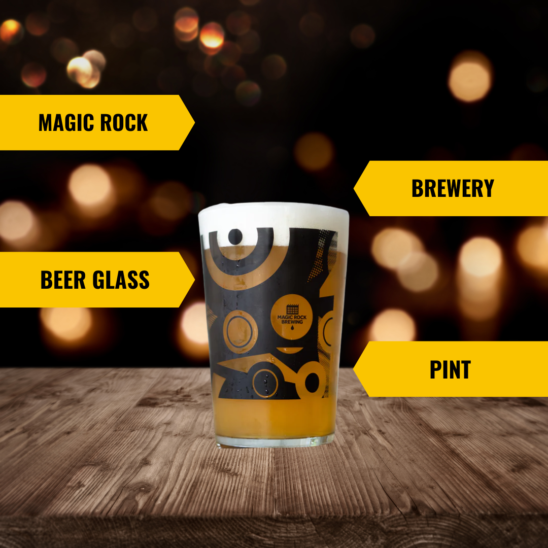 Magic Rock Pint Glass