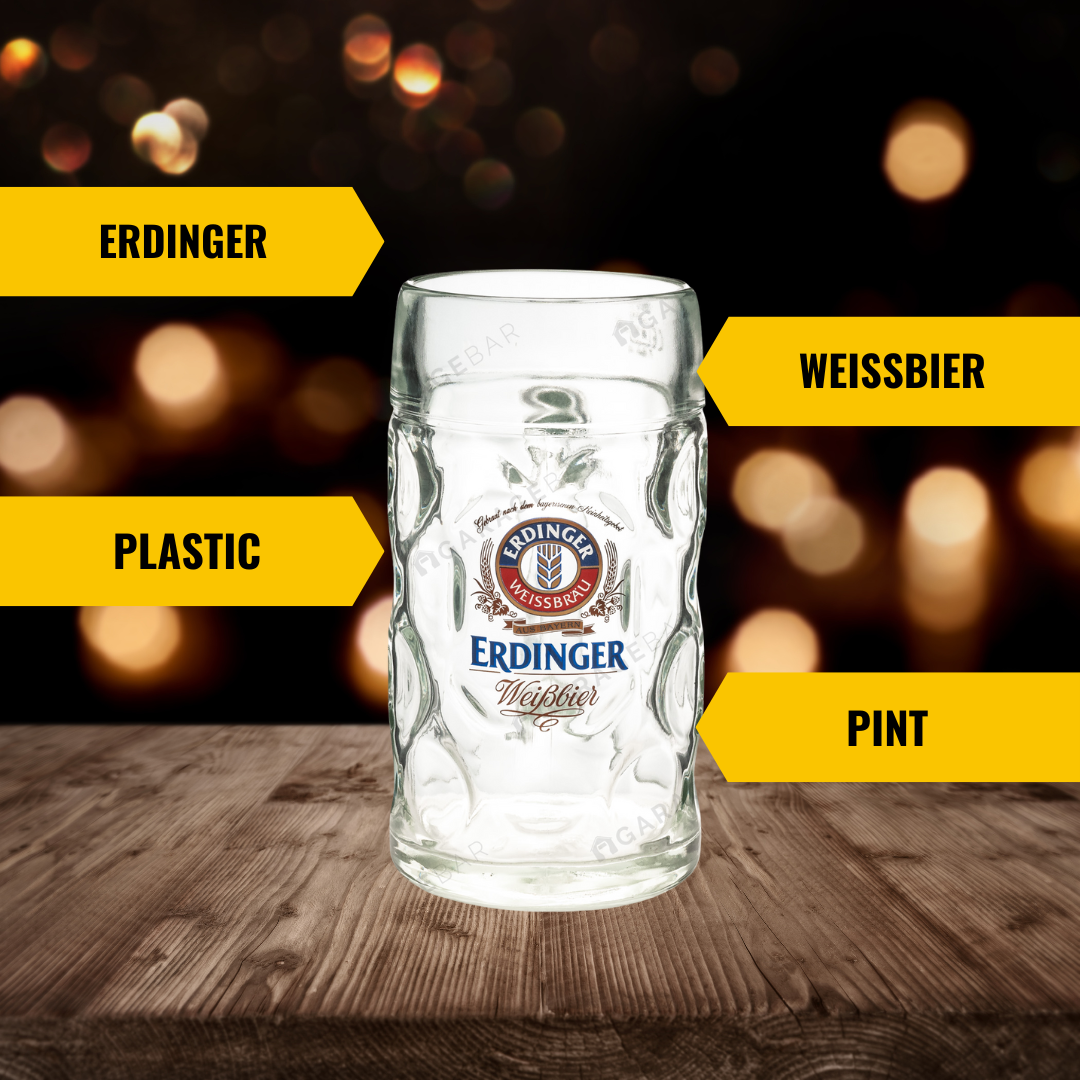 Erdinger Plastic Pint Stein