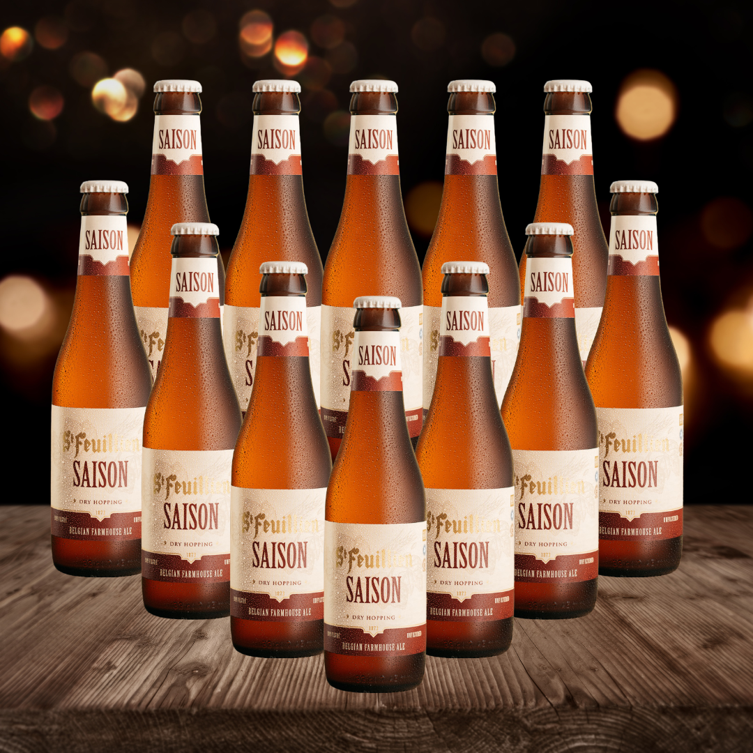 St Feuillien Belgian Saison 330ml Bottles - 6.5% ABV (12 Pack)