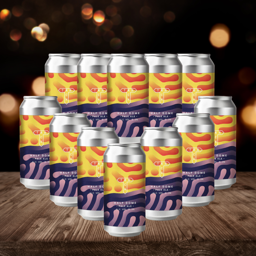 Track Brewing Half Dome British Pale Ale 440ml Cans - 5.3% ABV (12 Pack)