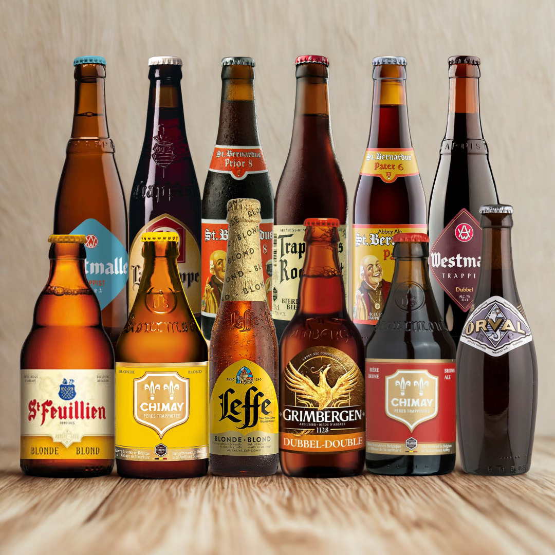 Best of Belgian Trappist and Abbey Beer Mixed Beer Case (12 Pack)
