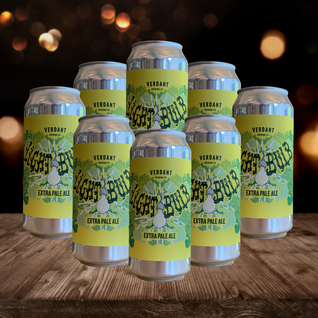 Verdant Light Bulb British Extra Pale Ale 440ml Can - 4.5% ABV (8 Pack)