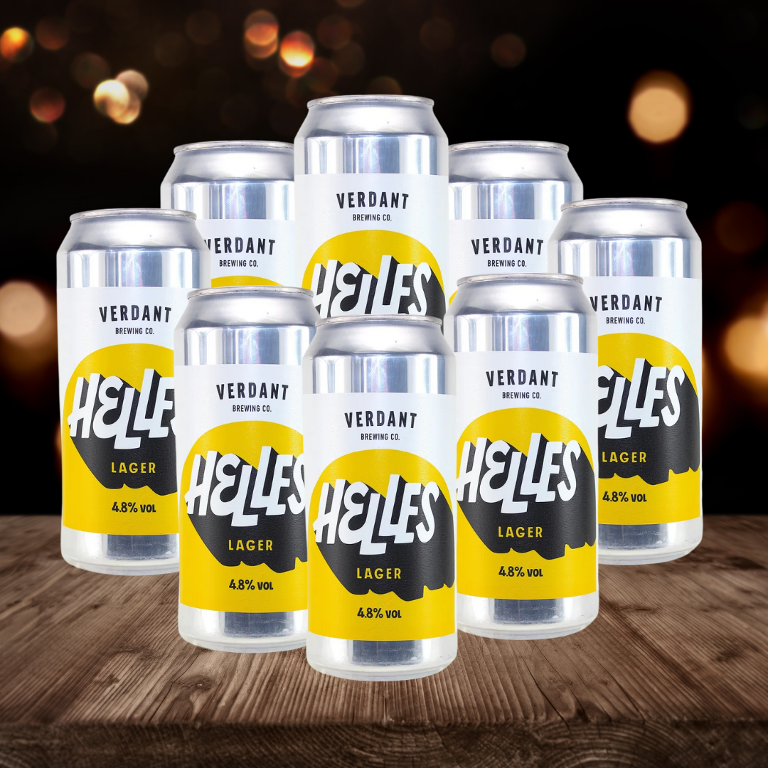 Verdant British Gluten Free Helles Lager 440ml Can - 4.8% ABV (8 Pack)
