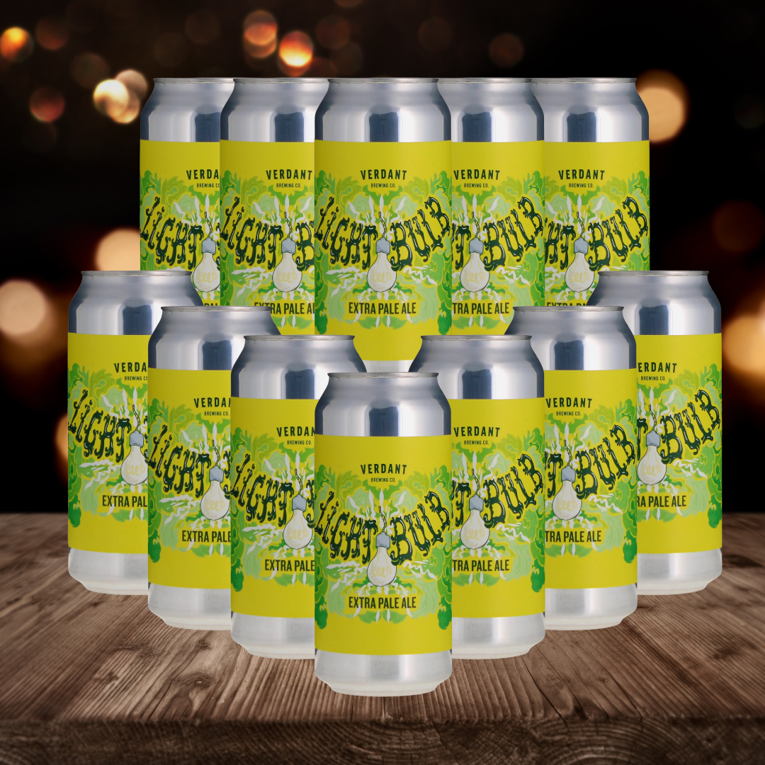 Verdant Light Bulb British Extra Pale Ale 440ml Cans - 4.5% ABV (12 Pack)