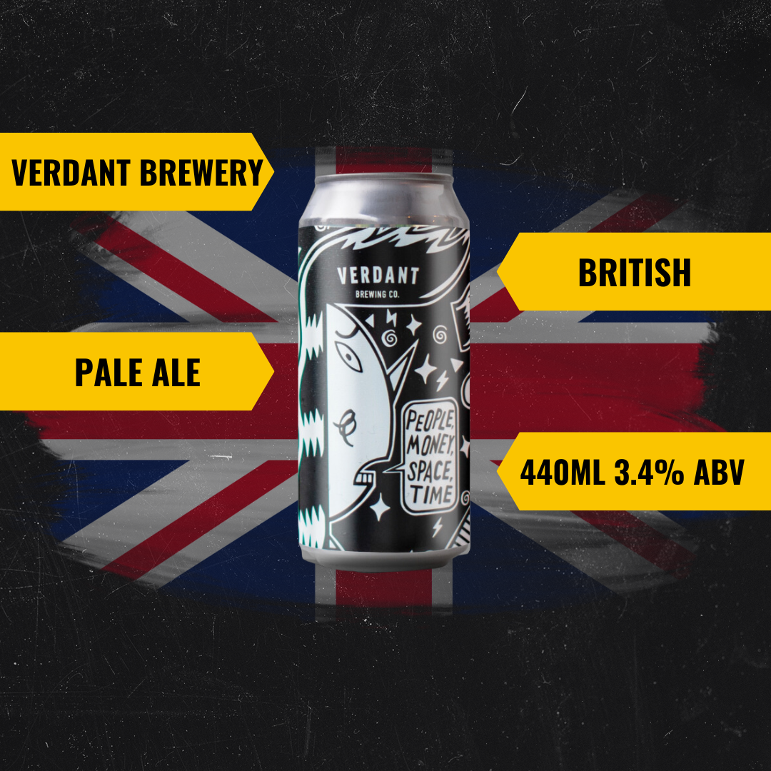 Verdant People Money Space Pale Ale 440ml Cans - 3.4% ABV (12 Pack)