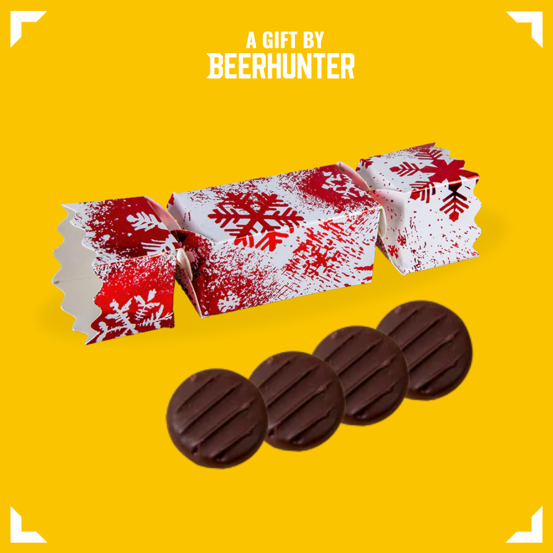Whitakers Christmas Cracker 4x Irish Cream Chocolates – 33g